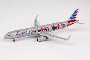 Airbus A321-200 American Airlines "Stand Up To Cancer"